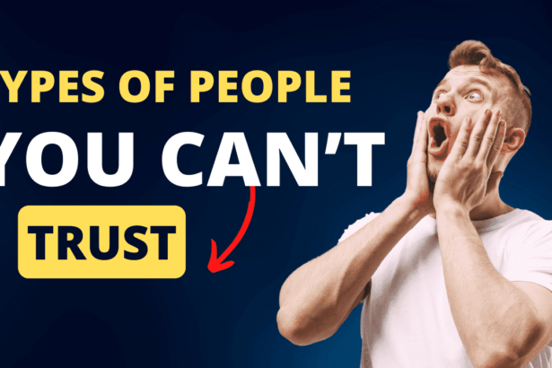 people you can not trust